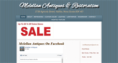 Desktop Screenshot of mclellanantiques.com